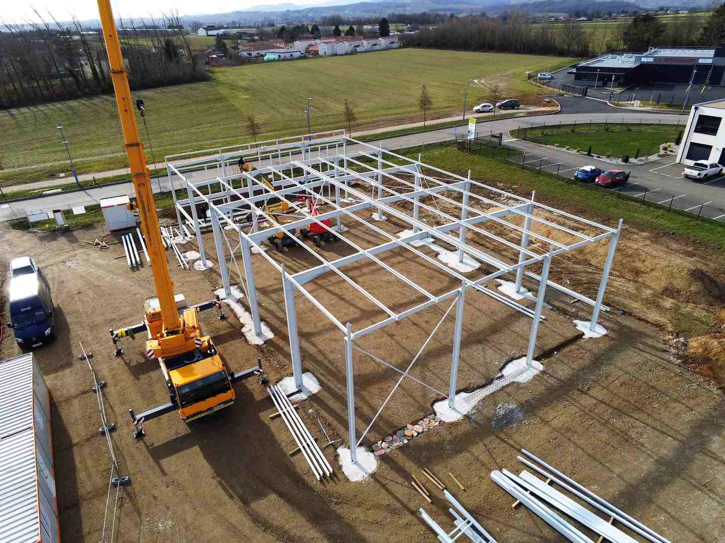 Chantier du mois : rénovation d'un bâtiment industriel